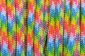 BORED? PARACORD! 550 lb Paracord – Ideal for Crafting, DIY Projects, Camping, Military & Active Outdoors – 300+ Colors – Tactical Parachute Cord Type III – Strong - Birthday Cake 50 Feet
