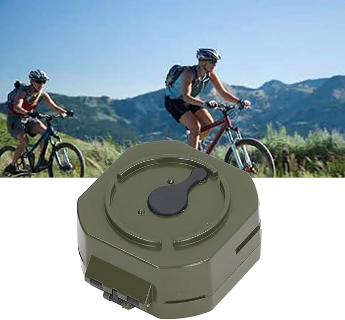 Multifunctional Military Sighting Navigation Compass with Inclinometer,High Accuracy Pointer Navigation Compass, Pouch for Camping, Hiking,Outdoor Adventure