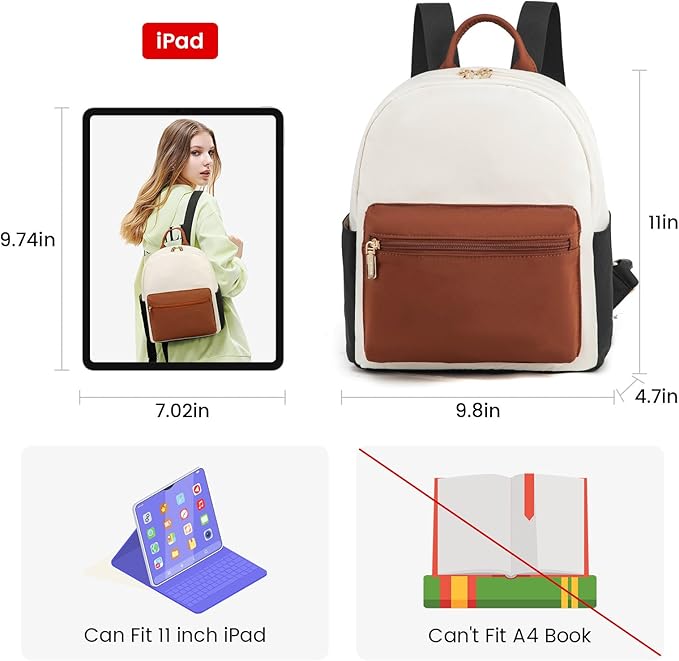 LOVEVOOK Mini Backpack for Women Light Weight Small Waterproof Backpack Purses Daily Backpack… | Light Weight