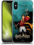 Head Case Designs Officially Licensed Harry Potter Quidditch 3 Prisoner of Azkaban II Gel Case [Military Grade Protection] Compatible with Apple iPhone X/iPhone Xs and Compatible with MagSafe