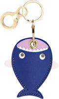 Leather Keychain Holder Case Compatible with AirTag,Cute air tag Cover with Keychain Ring,GPS Tracker Case for Keys