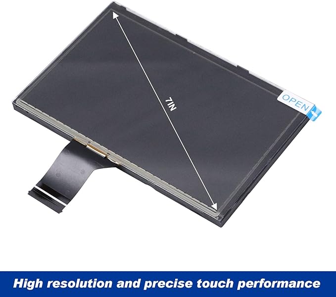 7" uconnect Touch Screen Digitizer LCD Monitor Radio Navigation Compatible with Jeep Compass 2017 2018 2019 2020 Radio Navigation Replace # TDO-WXGA0700K00033-V2 TDO-WXGA0700K00057-V1