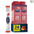 Pedialyte Fast Hydration Electrolyte Powder Packets, Fruit Punch, Hydration Drink, 4 Count (Pack of 6), Total-24 Single-Serving Powder Packets
