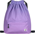 Waterproof Drawstring Bag, Gym Bag Sackpack Sports Beach Backpack for Men Women