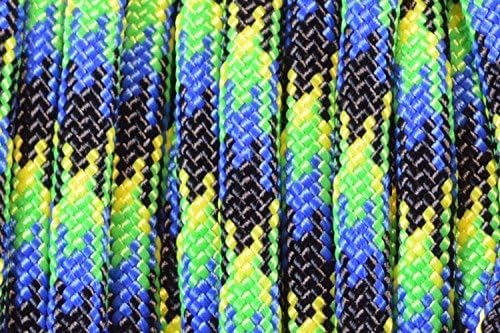 BORED? PARACORD! 550 lb Paracord – Ideal for Crafting, DIY Projects, Camping, Military & Active Outdoors – 300+ Colors – Tactical Parachute Cord Type III – Strong - Aquatica 50 Feet