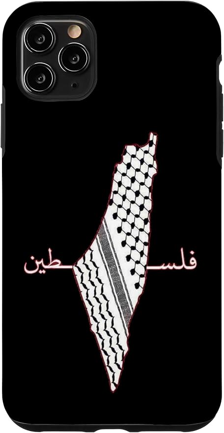 Keffiyeh Palestine Map Arabic Scarf Shemagh Palestinian Flag Case for iPhone 11 Pro Max