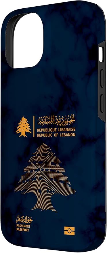 Lebanon,Lebanon Passport,Lebanon Flag,Lebanon map. Case for iPhone 14