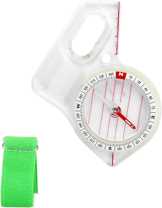 Multifunction Compasses Ruler Map Reading Backpacking Camping Orienteering Thumb Compasses Survival Navigation Compasses