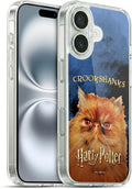 Head Case Designs Officially Licensed Harry Potter Crookshanks Prisoner of Azkaban II Gel Case [Military Grade Protection] Compatible with Apple iPhone 16 and Compatible with MagSafe