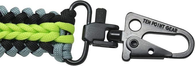 Extra Wide Gun Sling Paracord 550 Adjustable w/Swivels (Multiple Color Options)