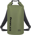 IDRYBAG Dry Bag for Kayaking Waterproof 2L/5L/10L/15L/20L, Small Dry Sack Waterproof Bag for Boating