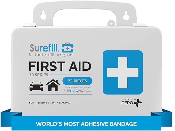 Aero Healthcare 72 Pieces First Aid Kit (AK10W)