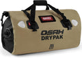 OSAH DRYPAK Waterproof Duffel Bag - Motorcycle Dry Bag Tail Bag with Large Storage Space, Waterproof Luggage Duffle Bags with Outer Mesh Zipper Pocket for Camping, Kayaking, Fishing & Traveling