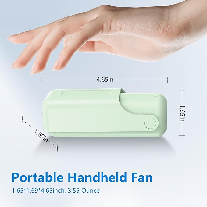VanSmaGo 3 Pcs Portable Handheld Fans, 3 IN 1 USB-C Rechargeable [10H Working time] Mini Fan with 3 Speed, Flashlight, Lanyard, Folding Personal Fan, Gifts for Women Men Girls Kids, Purple&Pink&Green