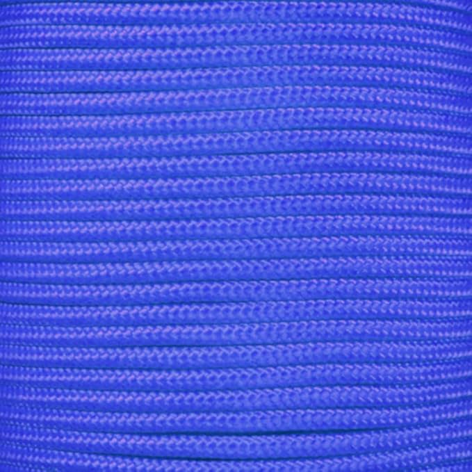 Paracord Planet | Type II Commercial Grade 425 Paracord – 425 LB Tensile Strength W/ 3mm Diameter (Royal Blue, 100 FT)