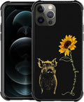 for iPhone 11 Pro Case, Pig Sunflower Yellow Sunshine Pattern Made of Soft Silicone Hard Acrylic Shock Protection for iPhone 11 Pro