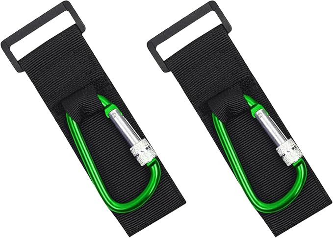 2 Pack UTV Hook for Hanging Headsets, Helmet and Goggles, Multipurpose Carabiners for Motorcycle Bicycle Stroller Electric Scooter Owner Fits 1.5-2.0" SXS Roll Cage Accessory Hook Hanger