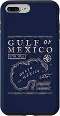 Gulf of Mexico 1672 Historic Map Case for iPhone 7 Plus/8 Plus