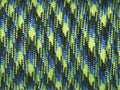 7 Strand Core 550lb Paracord Parachute Cord Lanyard Mil Spec Type III-100ft (Blue +Green Camo(55#))