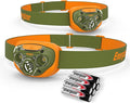 Energizer LED Headlamp PRO (2-Pack), IPX4 Water Resistant Headlamps, High-Performance Head Light for Outdoors, Camping, Running, Storm, Survival LED Light for Emergencies (Batteries Included)