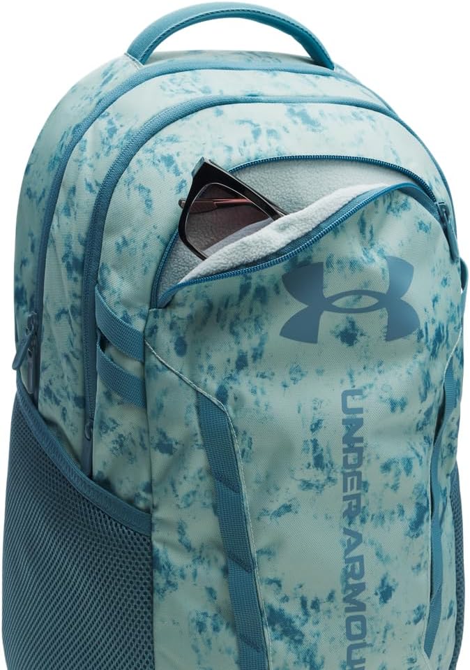 Under Armour Hustle 6.0 Backpack, Enamel Blue/Boundless Blue/Boundless Blue, One Size
