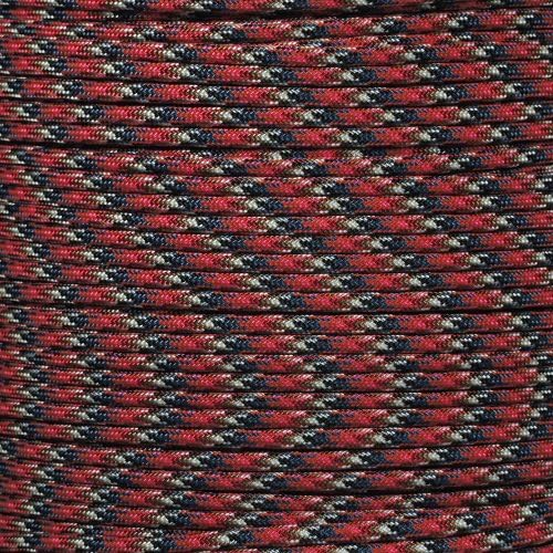 Paracord Planet Nylon 550lb Type III 7 Strand Paracord - Made in The U.S.A - Strong and Durable