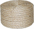T.W. Evans Cordage Co. 22-200 1/4 in. x 1500'. Twisted Sisal Rope