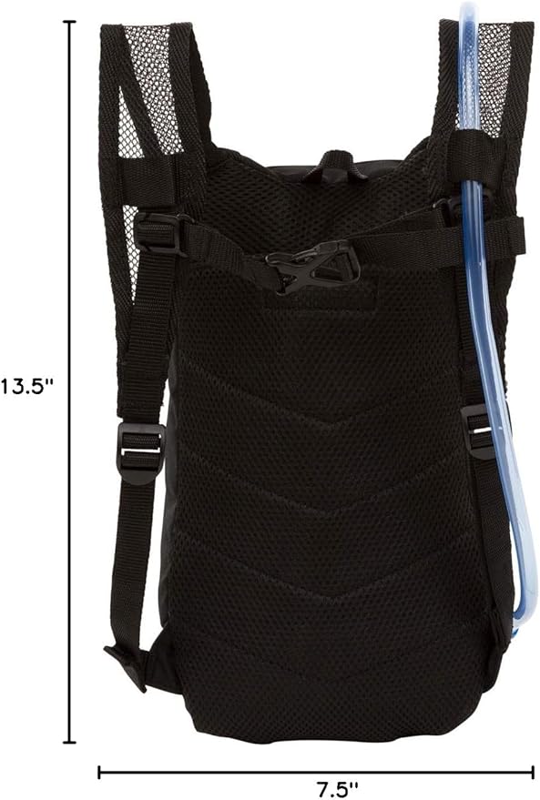 Outdoor Products Tadpole Hydration Pack (Black) (Violet Tulip)