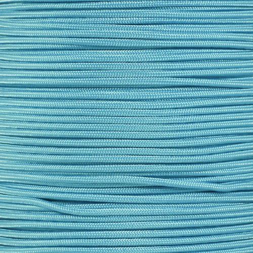 Paracord Planet 275lb Paracord – 3/32 Inch (2.38 mm) Nylon Crafting Cord with 5 Strand Inner Core – Turquoise (1000 ft)