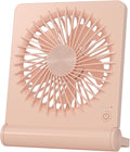 Small Desk Fan,Rechargeable USB Fan Battery Operated,Ultra Quiet, Strong Wind, 3 Speeds Travel Fans