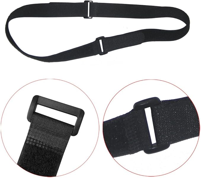 YiwerDer [12 Pack] 1 x 24" Hook and Loop Reusable Fastening Securing Cable Straps, Durable Multipurpose Ties to Keep Your Places Tidy