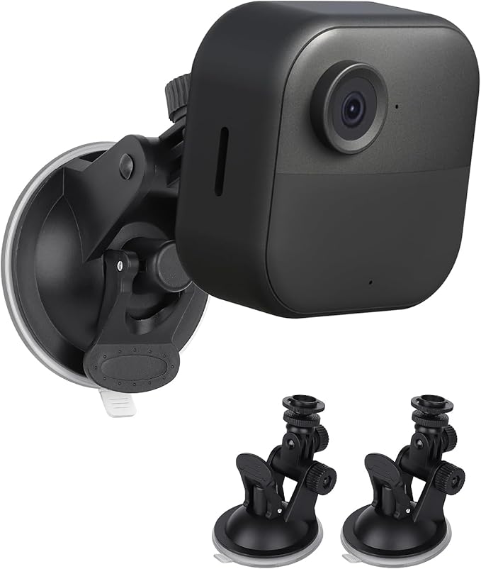 ALERTCAM 2Pack Suction Cup Mount for Blink Outdoor 2K+ / Outdoor 4 (4th Gen)/(3rd Gen), Blink XT / XT2 / Mini, Attach Your Home Security Camera with No Tools
