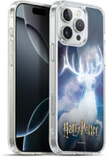 Head Case Designs Officially Licensed Harry Potter Stag Patronus Prisoner of Azkaban II Gel Case [Military Grade Protection] Compatible with Apple iPhone 16 Pro Max and Compatible with MagSafe