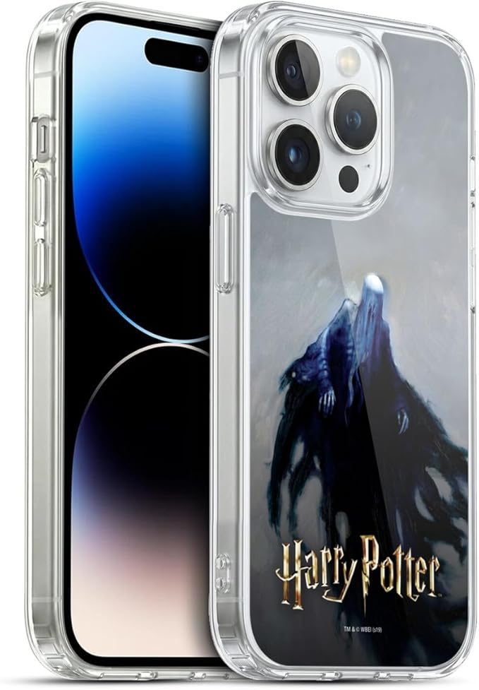 Head Case Designs Officially Licensed Harry Potter Dementor Prisoner of Azkaban II Gel Case [Military Grade Protection] Compatible with Apple iPhone 13 Pro and Compatible with MagSafe
