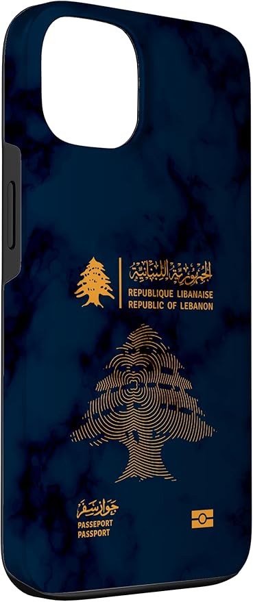 Lebanon,Lebanon Passport,Lebanon Flag,Lebanon map. Case for iPhone 13