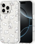 MOSNOVO for iPhone 16 Pro Case, Shockproof Military-Grade Protection 6.6ft Drop Tested, Clear Phone Case for iPhone 16 Pro, Cozy Bear Days Design