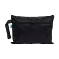 Bumkins Waterproof Wet Dry Clutch Bag for Baby, Travel, Swim Suit, Cloth Diapers, Pump Parts, Pool, Gym Clothes, Toiletry, Hook to Stroller, Daycare, Packing Pouch, Diaper Bag, Zip Reusable, Black