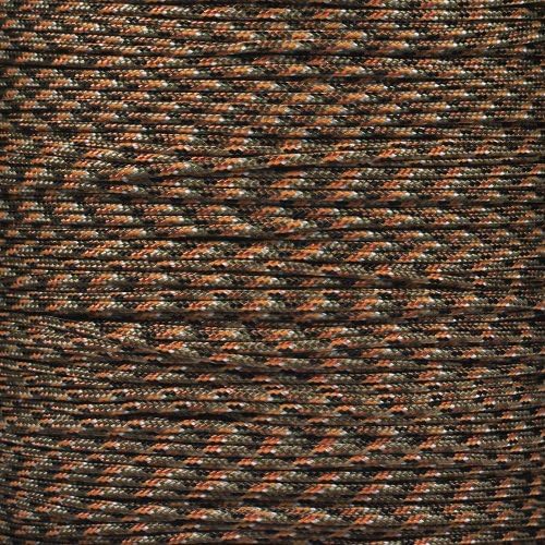 Paracord Planet 95lb Paracord – 1 Strand Type I Parachute Cord for Outdoors and DIY – Hidden Camo (100 ft)