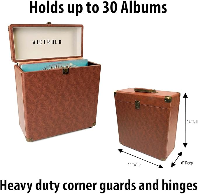 Storage case for Vinyl Turntable Records