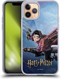Head Case Designs Officially Licensed Harry Potter Quidditch 1 Prisoner of Azkaban II Gel Case [Military Grade Protection] Compatible with Apple iPhone 11 Pro and Compatible with MagSafe