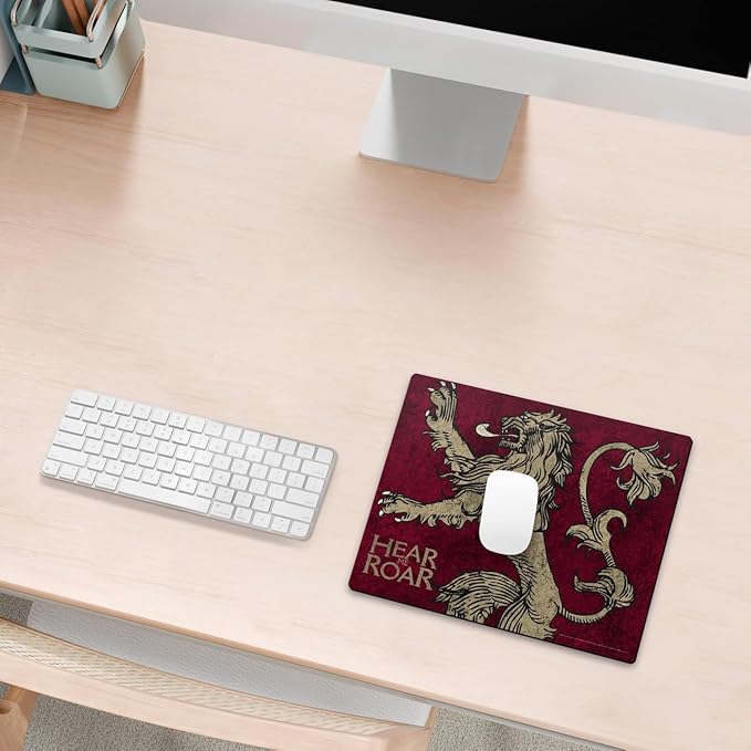 Head Case Designs Officially Licensed HBO Game of Thrones House Lannister Graphic Art 9.84 x 11.81 x 0.12 inches (250 x 300 mm) - S Gaming Office Desk PC Keyboard Mouse Mat Pad