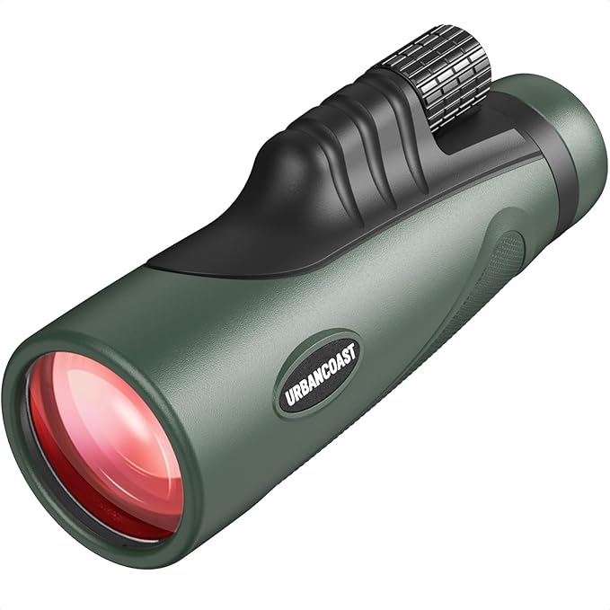 15X54 Monocular Telescope for Adults High Powered – Waterproof, BAK4 Prism, FMC Lens, Compact Spotting Scope for Bird Watching, Hunting Gear, Hiking Accessories, Travel & Camping Gifts