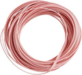 GORGECRAFT 30m*5mm Rattan Weaving Wicker Wicker Repair Kit Rosy Brown Synthetic Rattan Roll Flat Cord Webbing Basket Weave Patio Chair Sofas Repair Supplies for Lawn Furniture Garden