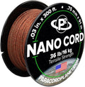 Paracord Planet Nano Cord –Lightweight Nylon Nano Paracord – Great for Arts & Crafts, Home Décor, Camping and More