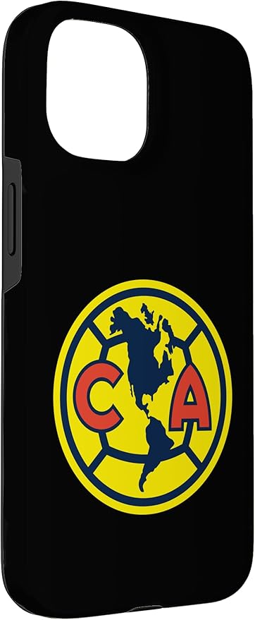 Club America Classic Crest Circle with Americas Map Case for iPhone 15
