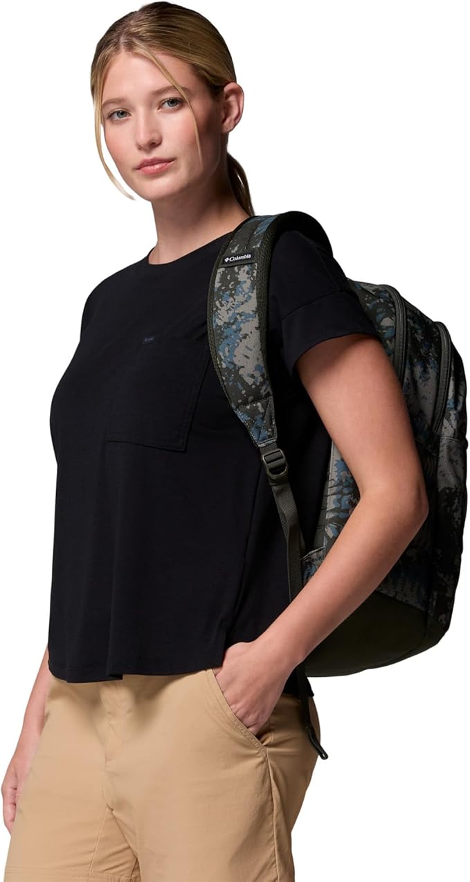 Columbia Unisex Buxton 26L Backpack, Greenscape Ferned, One Size