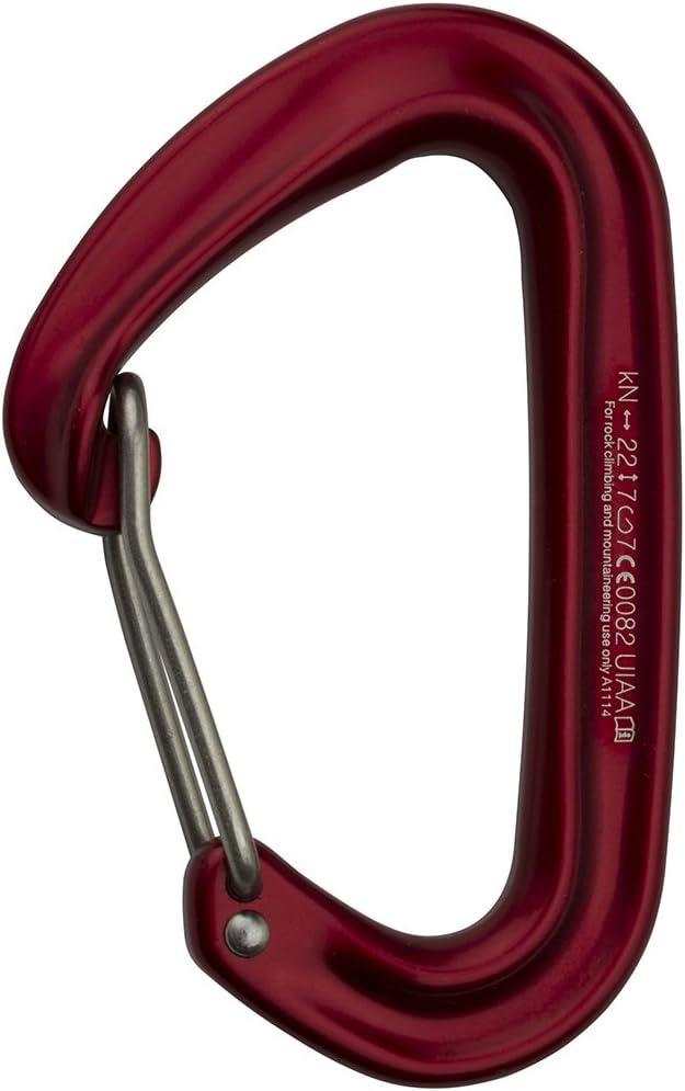Mini II D-Shape Carabiner by TAHR Equipment