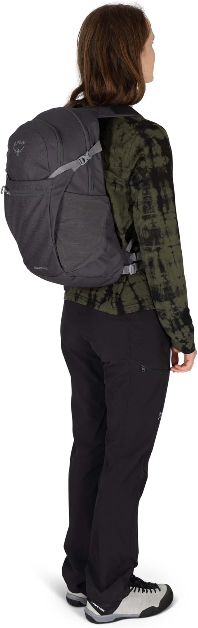 Osprey Daylite Plus Commuter Backpack – Lightweight, Everyday Pack with Laptop Sleeve and Water Bottle Pockets – Ideal for Work, School, and Travel, Tunnel Vision Grey Amazon Exclusive