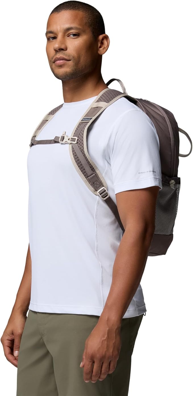Columbia Unisex Echo Mountain 25L Backpack, Iron/Flint Grey/Dark Stone, One Size