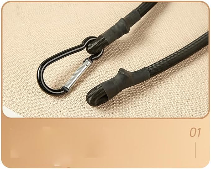 4 Pack Phone Fence Mount Bungee Cords with Hooks Replacement Elastic Small Bungee Cords with Carabiner Clip Bungee Straps for Cell Phone Fence Mount with Shade Game Changer Mounting Kit Holder